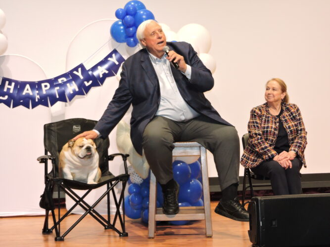Babydog 'Paw-tys' For Her Birthday At John Marshall HS